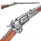 Us Revolving  Percussion Rifle Non Firing Replica Gun