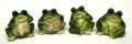 Frogs Set of 4