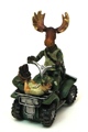 Comical Moose on 4-Wheeler