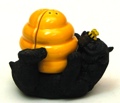 Bear with Hive Salt & Pepper Shakers