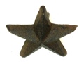Cast Iron Nail Star - Small Set of 12