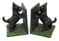 Cast Iron Scottie Standing Bookends