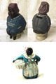Black Americana Cast Iron Bank Set of 2 Dilly & Laundry