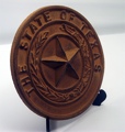 Cast Iron Large Texas State Seal