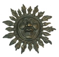 Cast Iron Sun Face