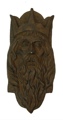 Cast Iron King Head W Crown