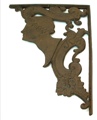 Csar Head Corner Rust Brace Set of 2