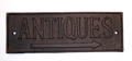 Cast Iron Rust Plaque Antiques