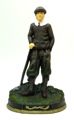 Cast Iron Door Stop Golfer
