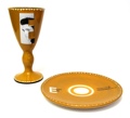 Elvis 2002 Goblet & Plate