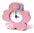 Roman Tender Embrace Flower Clock