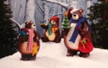 Large Holiday Bear Family 3pc Set