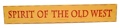 Spirit of the Old West Wood Sign 12PK
