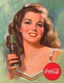 Tin Sign - Coke Beautiful BRUNETTE