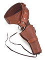 Deluxe Tooled Brown Western Holster