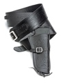 Single Tooled Black Western Holster