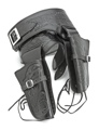 Double Tooled Black Western Holster
