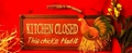 Sign - Kitchen Closed