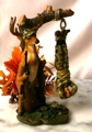 Deer Hunter W Man Prize Hanging By Feet