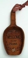 Americana Wood-look Spoon Plaque Welcome to Our Home
