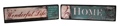 Wood Plaques: Wonderful LifeHome Set of Two