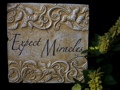 Inspirational Plaque Expect Miracles