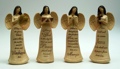 Cream Angels Set of Four