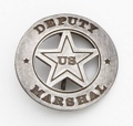 U.S. Deputy Marshall Circle Badge