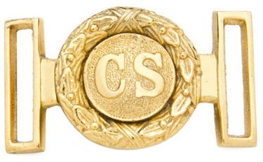 Civil War Confederate Officers Belt Buckle