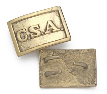 Civil War Csa Rectangular Buckle