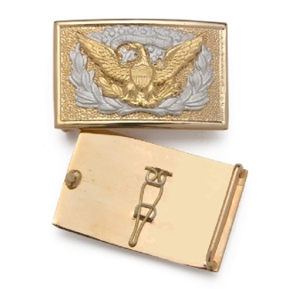 CIVIL WAR DELUXE OFFICERS BELT BUCKLE