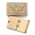 CIVIL WAR DELUXE OFFICERS BELT BUCKLE