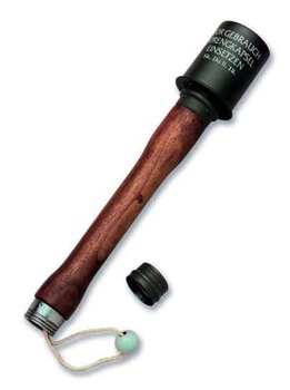 German Wwii Stick Grenade With Olive Finish