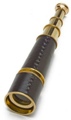 Leather Wrapped Brass Telescope