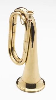 Civil War Cavalry Bugle With Copper And Brass Finish