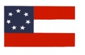 STARS AND BARS CONFEDERATE CIVIL WAR FLAG