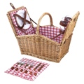 Piccadilly Red & White Plaid