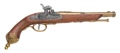 Italian Percussion Dueling Flintlock Pistol  1825  Non Firing Replica Gun