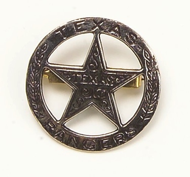Replica Texas Rangers Badge From Denix