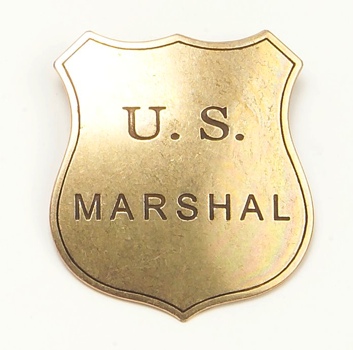 Old West Replica Marshall Badge From Denix