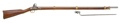 Charleville Rifle With Bayonet - American Revolutionary War Non Firing Replica Gun