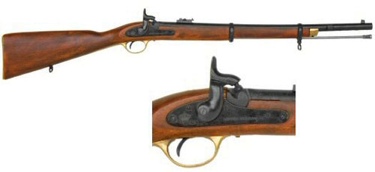 Civil War Musketoon - Enfield 1860 Non Firing Replica Gun