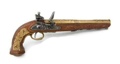 Classic French Dueling Pistol Gold Non Firing Replica Gun