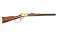 M1892 Western Rifle With Loop Lever Antique Brass Finish Non Firing Replica Gun