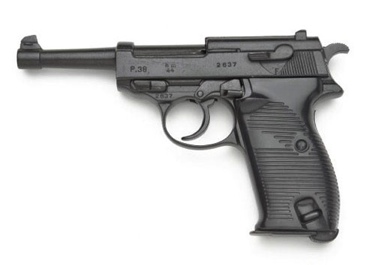 Wwii German Semi Automatic Pistol Non Firing Replica Gun