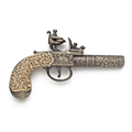 English 18Th Century Replica Flintlock Pistol Non Firing Replica Gun