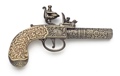 English 18Th Century Replica Flintlock Pistol Non Firing Replica Gun