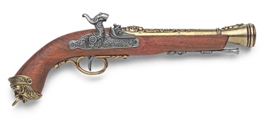 19Th Century Italian Replica Blunderbuss Percussion Pistol Non Firing Replica Gun
