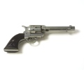 M1873 Replica Frontier Old West Revolver Antique Grey Finish Black Grips Non Firing Replica Gun