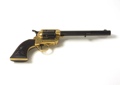 M1873 Replica Old West Revolver Cavalry Barrel Dual Tone Finish Non Firing Replica Gun